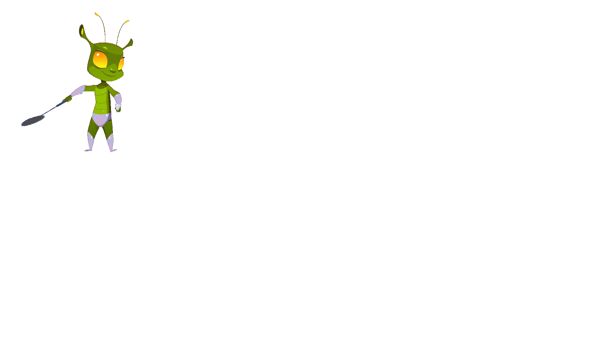 Forehand high service